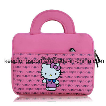Модный розовый неопреновый чехол для ноутбука с логотипом Hello Kitty